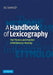 A Handbook of Lexicography by Bo Svensén