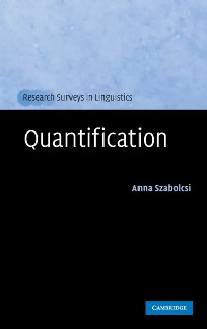 Quantification by Anna Szabolcsi