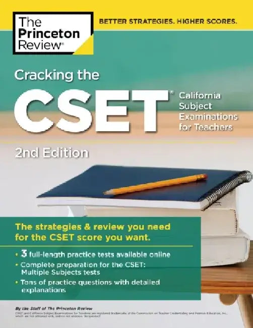 Cracking the Cset (California Subject Examinations for Teachers), 2nd Edition by Princeton Review