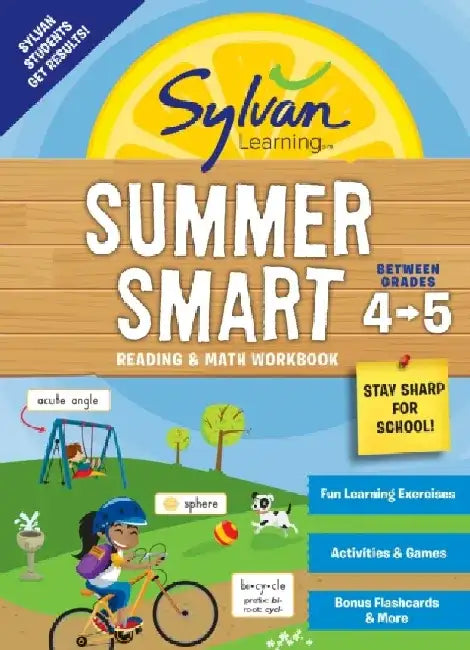 Sylvan Summer Smart Workbook: Between Grades 4 & 5 by Sylvan Learning