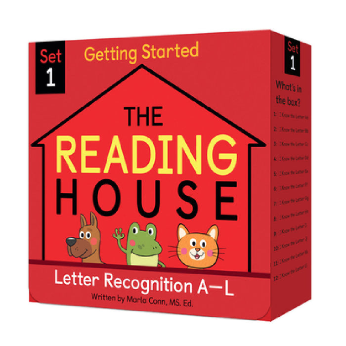 The Reading House Set 1: Letter Recognition A-L by The Reading House, Marla Conn