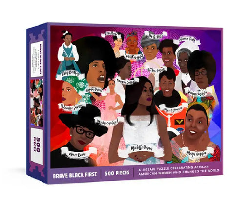 Brave. Black. First. Puzzle: A Jigsaw Puzzle Celebrating African American Women Who Changed the World by Cheryl Hudson