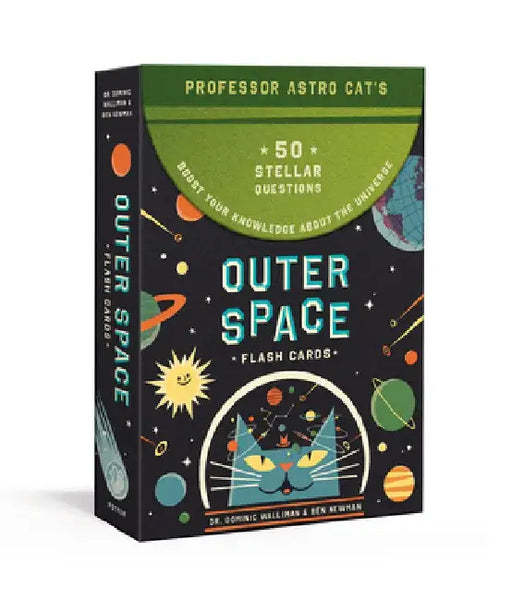 Professor Astro Cat's Outer Space Flash Cards: 50 Stellar Questions to Boost Your Knowledge about the Universe by Dominic Walliman