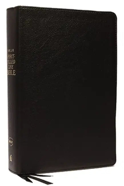 NKJV, Spirit-Filled Life Bible, Third Edition, Genuine Leather, Black, Red Letter Edition, Comfort Print, Comfort Print: Kingdom Equipping Through the by Jack W. Hayford