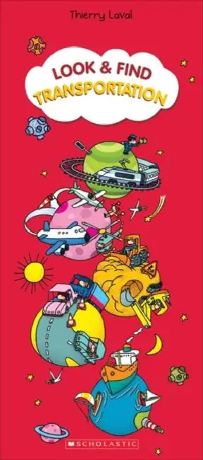 Look & Find Transportation (Board Book) by Thierry Laval