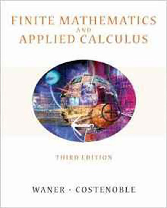 Finite Mathematics And Applied Calculus