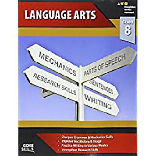 Core Skills Language Arts Workbook Grade 8 by Houghton Mifflin Harcourt