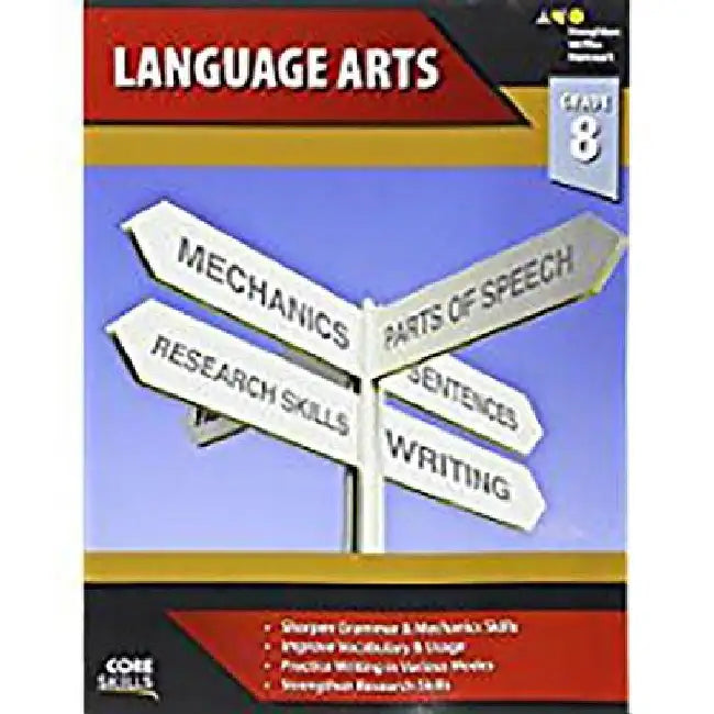 Core Skills Language Arts Workbook Grade 8 by Houghton Mifflin Harcourt