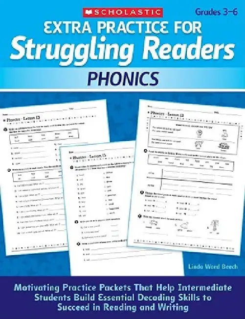 Phonics, Grades 3-6 by Linda Ward Beech