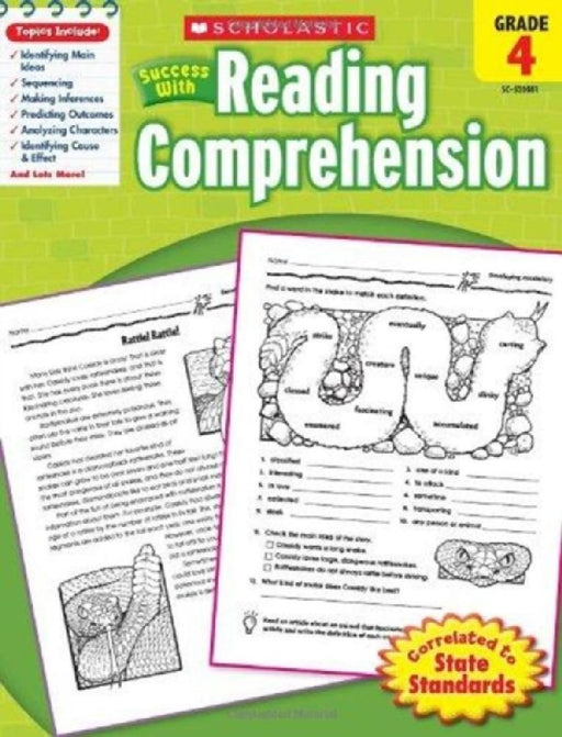 Success W Readmixig Comprehension  by Scholastic