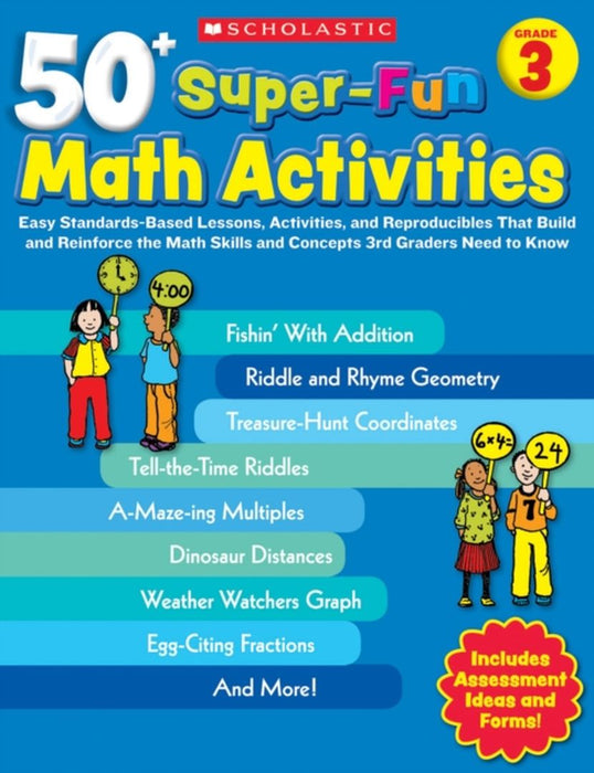 50+ Super-Fun Math Activities, Grade 3: Easy Standards-Based Lessons, Activities, and Reproducibles That Build… by Carolyn Ford Brunetto