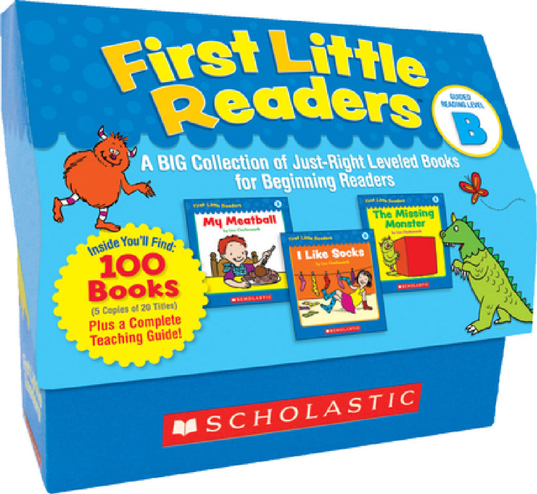 First Little Readers: Guided Reading Level B [With Teacher's Guide] by Deborah Schecter, Liza Charlesworth