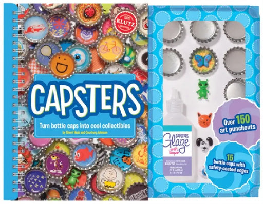 Klutz: Capsters Turn Bottle Caps Into Cool Collectibles Craft Kit by Courtney Johnson