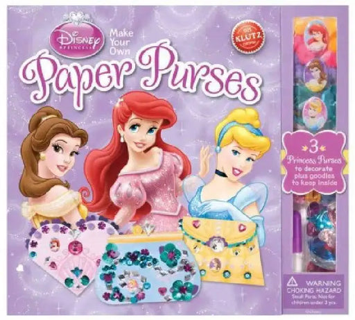 Make Your Own Paper Purses (Disney Princess) by Klutz Press