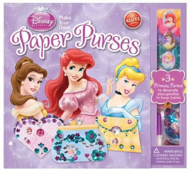 Make Your Own Paper Purses (Disney Princess) by Klutz Press