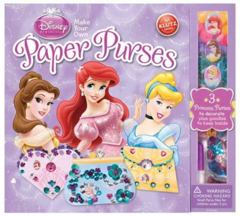 Make Your Own Paper Purses (Disney Princess) by Klutz Press
