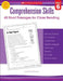 Comprehension Skills: 40 Short Passages for Close Readings, Grade 6 by Linda Ward Beech