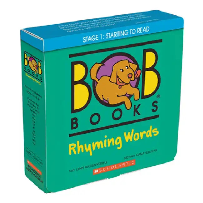 Bob Books: Rhyming Words [With 40 Rhyming Word Puzzle Cards] by Lynn Maslen Kertell