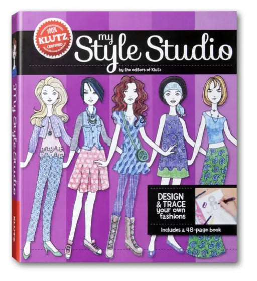 Klutz: My Style Studio: Design And Trace Your Own Fashions by Klutz Press