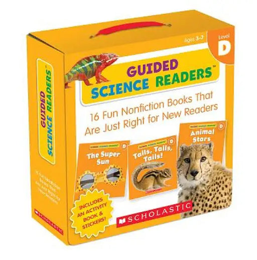 Guided Science Readers: Level D: 16 Fun Nonfiction Books That Are Just Right for New Readers by Inc. Scholastic
