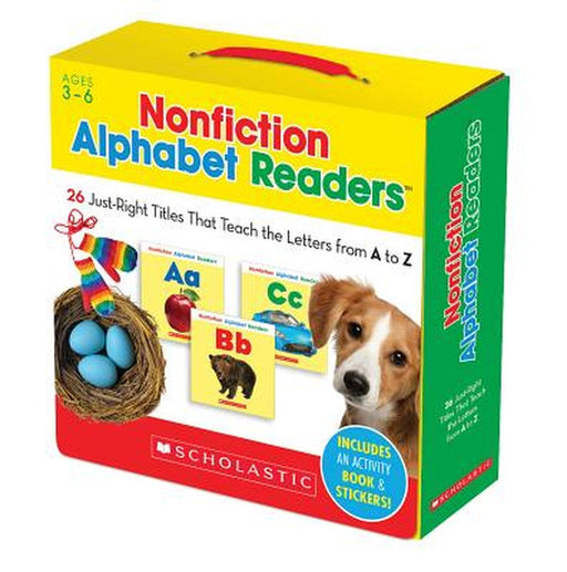 Nonfiction Alphabet Readers: 26 Just-Right Titles That Teach the Letters from A to Z by Inc. Scholastic