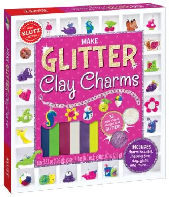 Make Glitter Clay Charms by Klutz Press
