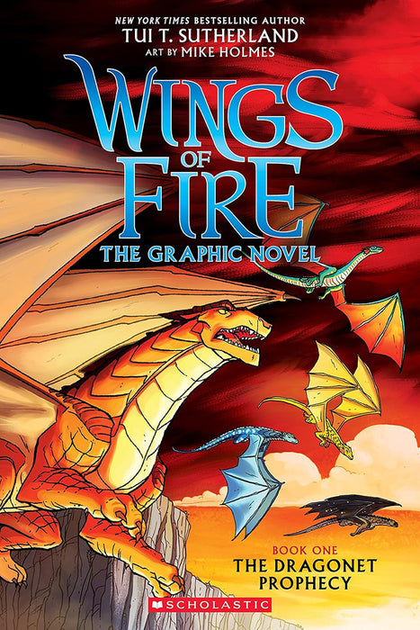 A Graphix Book: Wings of Fire Graphic Novel #1: The Dragonet Prophecy