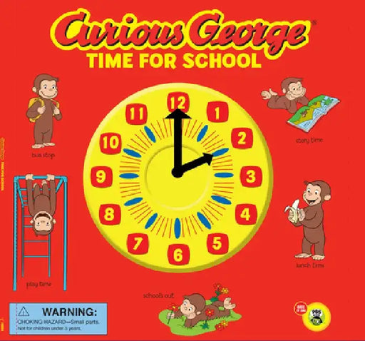 Curious George: Time for School Lift-the-Flaps (CGTV) by H. A. Rey