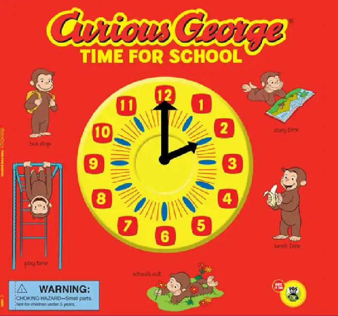 Curious George: Time for School Lift-the-Flaps (CGTV) by H. A. Rey