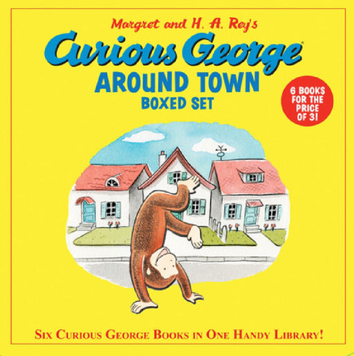 Curious George Around Town 6-Book Box Set: 6 Favorite 8x8s! by H. A. Rey