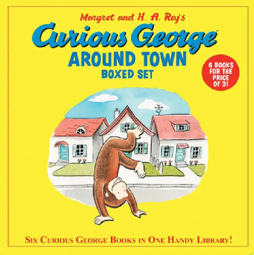 Curious George Around Town 6-Book Box Set: 6 Favorite 8x8s! by H. A. Rey