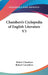 Chambers's Cyclopedia of English Literature V3 by Robert Chambers, Robert Carruthers