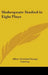 Shakespeare Studied in Eight Plays by Albert Stratford George Canning