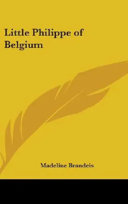 Little Philippe of Belgium by Madeline Brandeis