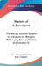 Masters of Achievement: The World's Greatest Leaders in Literature, Art, Religion, Philosophy, Science, Politics and Industry V1 by Press Company Frontier Press Company