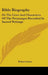 Bible Biography: Or The Lives And Characters Of The Personages Recorded In Sacred Writings by Robert Sears