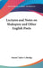 Lectures and Notes on Shakspere and Other English Poets by Samuel Taylor Coleridge