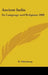 Ancient India: Its Language and Religions 1898 by H. Oldenberg