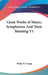 Great Works of Music; Symphonies And Their Meaning V1 by Philip H. Goepp