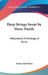 Harp Strings Swept by Many Hands: Hollywood Anthology of Verse by Emmy Matt Rush