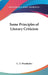 Some Principles of Literary Criticism by C. T. Winchester