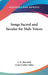 Songs Sacred and Secular for Male Voices by I. H. Meredith, Grant Colfax Tullar