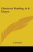 Character Reading At A Glance by A. F. Seward