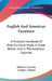 English And American Furniture: A Pictorial Handbook Of Fine Furniture Made In Great Britain And In The American Colonies by Herbert Cescinsky, George L. Hunter