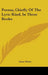 Poems, Chiefly Of The Lyric Kind, In Three Books by Isaac Watts