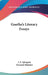 Goethe's Literary Essays by J. E. Spingarn, Viscount Haldane