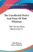 The Uncollected Poetry And Prose Of Walt Whitman: With Various Early Manuscripts V1 by Walt Whitman, Emory Holloway