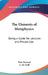 The Elements of Metaphysics: Being a Guide for Lectures and Private Use by Paul Deussen, C. M. Duff