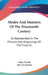 Modes And Manners Of The Nineteenth Century: As Represented In The Pictures And Engravings Of The Time V1 by Oskar Fischel, Max Von Boehn