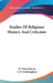 Studies Of Religious History And Criticism by M. Ernest Renan, O. B. Frothingham